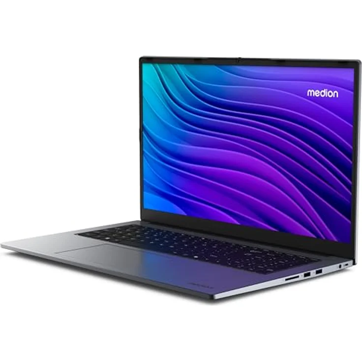 MEDION E17223 17,3 Zoll Laptop (Intel N100, 4GB RAM, 128GB SSD, Win 11 S Mode) - Full HD Display, HD Webcam, WLAN - Preisvergleich – Bild 5