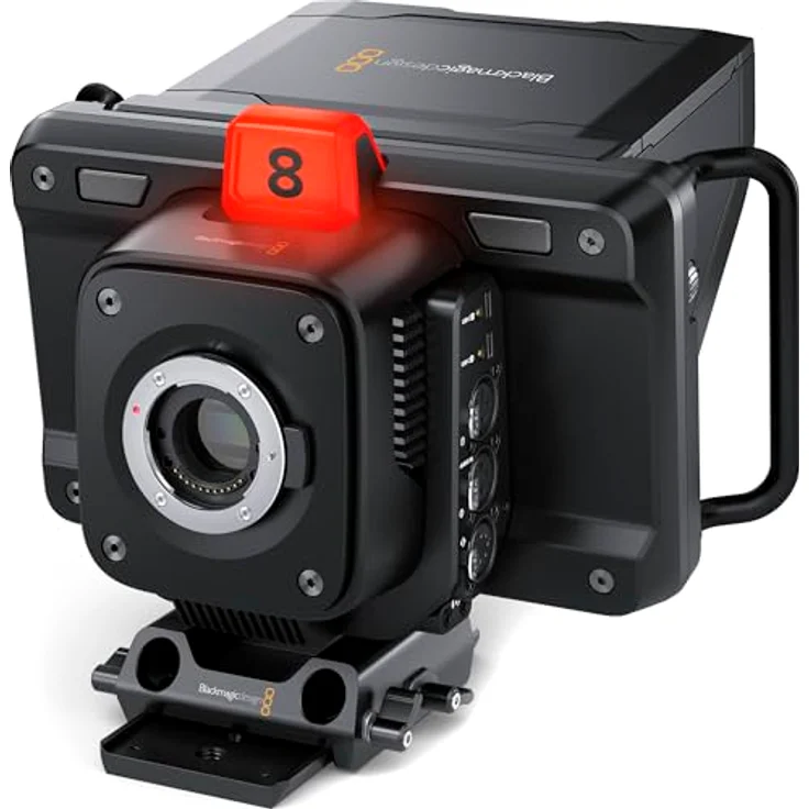 Blackmagic Studio Camera 4K Pro G2, Broadcast-Kamera mit 12G-SDI, 10G-Ethernet, 3840x2160 bis 60 fps, MFT-Bajonett – Bild 1