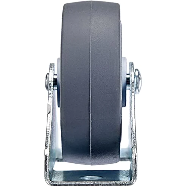 Dörner + Helmer Parkett-Bockrolle (50 x 19 mm, TPE-Rad) grau, 791340 - Preisvergleich – Bild 3