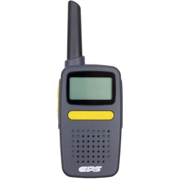 PNI PNI-CP225 Handfunkgerät, 8-Kanal Walkie-Talkie mit LCD-Anzeige und 1100mAh Li-Ionen-Batterie, schwarz