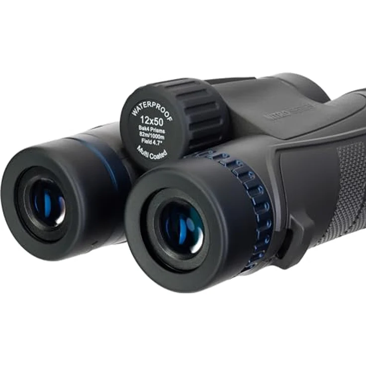 Levenhuk Nitro 12x50 Fernglas, wasserdichtes Outdoor-Fernglas mit 12-facher Vergrößerung und Dioptrieneinstellung – Bild 9