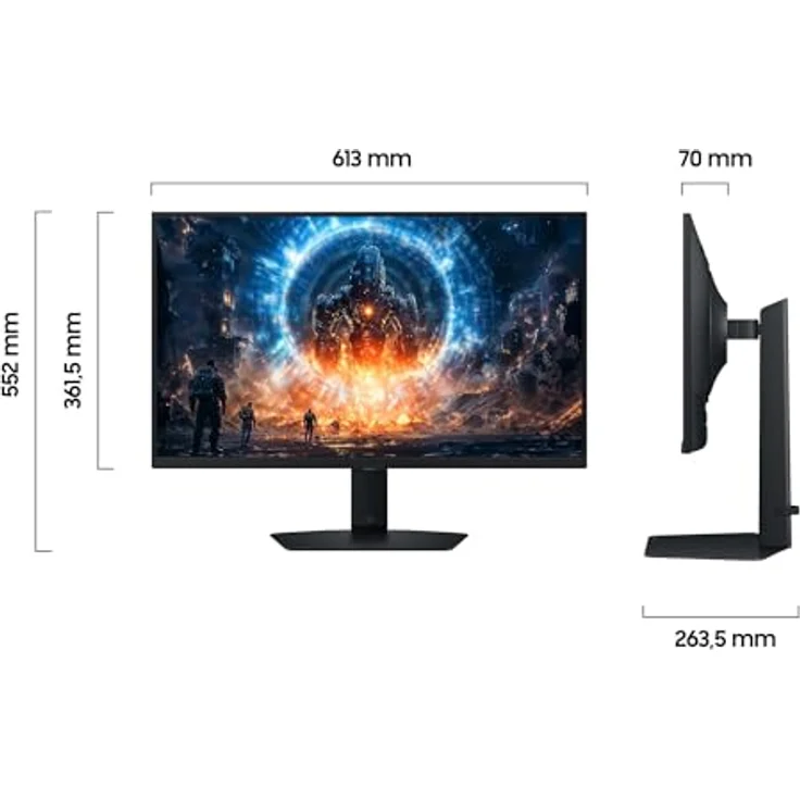 Samsung 27’’ Odyssey G6 G60F, 350Hz QHD Gaming Monitor für E-Sport mit 1ms Reaktionszeit und VESA DisplayHDR 400 – Bild 6
