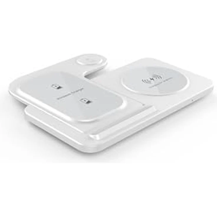 ENGELMANN EnM0640, 3 in 1 Induktive Ladestation Wireless Charger (15W, Schwarz) – Bild 5