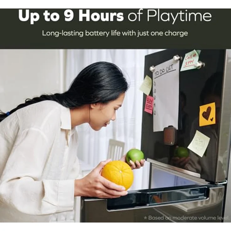 CREATIVE MUVO Free Clip-on Bluetooth 5.4 Lautsprecher mit bis zu 9 Stunden Akkulaufzeit, IPX5 wasserbeständig, integriertem Mikrofon, leistungsstarker Audioleistung und Wireless Stereo Link – Bild 5