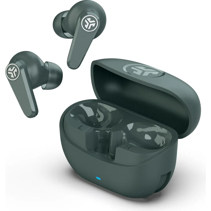JLab Audio JLAB Go Pop ANC TWS Headphones mit Hybrid ANC, 26+ h Akkulaufzeit, kabellos, grün