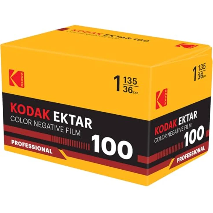 KODAK Eastman Ektar 100, Farbnegativfilm 35-mm-Rolle mit ISO 100, 36 Aufnahmen, ultra-leuchtende Farben, sehr feine Kornstruktur – Bild 2