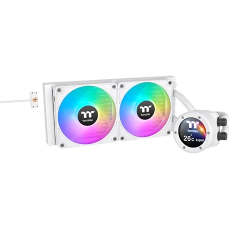 Thermaltake TH280 V2 Ultra EX ARGB | Snow Edition | All-In-One Wasserkühlung – Bild 1