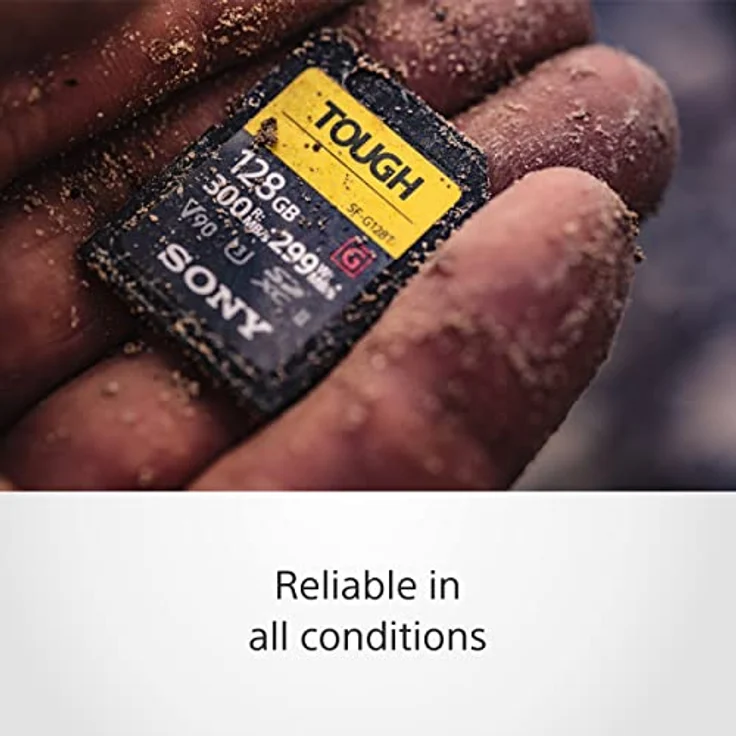 Sony SF-G Tough Series R300/W299 SDXC 128GB, UHS-II U3, Class 10 (SFG1TG/SFG1GT/SF-G128T) – Bild 4
