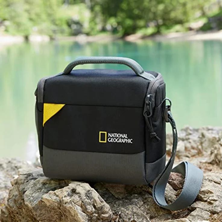 Manfrotto National Geographic Schultertasche Klein, Fotorucksack in schwarz mit leichtem Design und robustem Reißverschluss – Bild 11