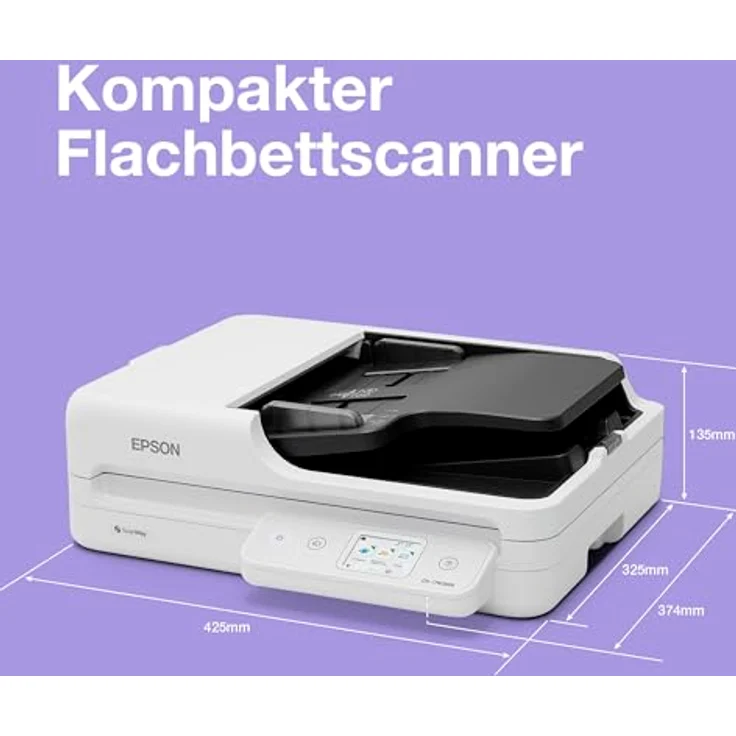 Epson WorkForce DS-1760WN, Dokumentenscanner mit USB- und WLAN-Anschluss – Bild 3