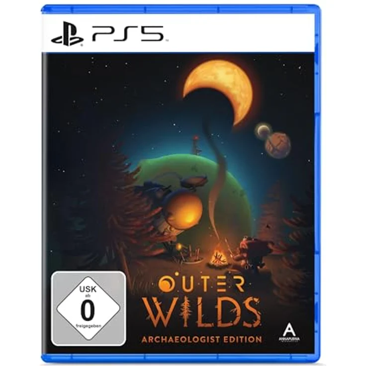 iam8bit Outer Wilds: Archaeologist Edition - PS5, physische Ausgabe mit Planetenkarten-Faltposter und Erweiterung "Echoes of the Eye" enthalten – Bild 1