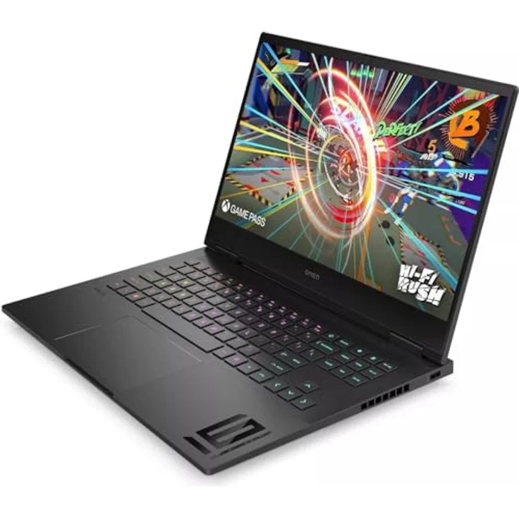 HP Omen 16-wf1473ng 16,1" FHD 165Hz i7-14700HX 16GB/512GB SSD RTX4060 Windows 11 Laptop in Schwarz – Bild 2