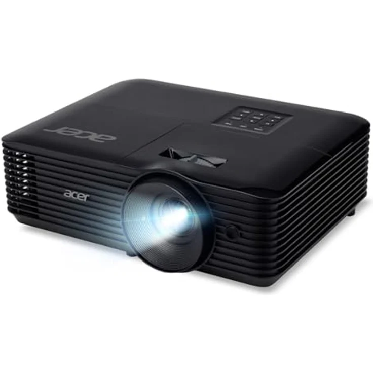 Acer X139 Beamer, 5000 ANSI Lumen, intelligente Bildoptimierung für Businessanwendungen, WXGA 1280x800, Schwarz – Bild 1