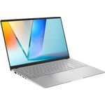 Asus Vivobook S 15 S5507QA-MA051W Notebook, 15 Zoll OLED Display, Qualcomm Snapdragon X Plus X1P-42-100, 1 TB SSD, Cool Silver