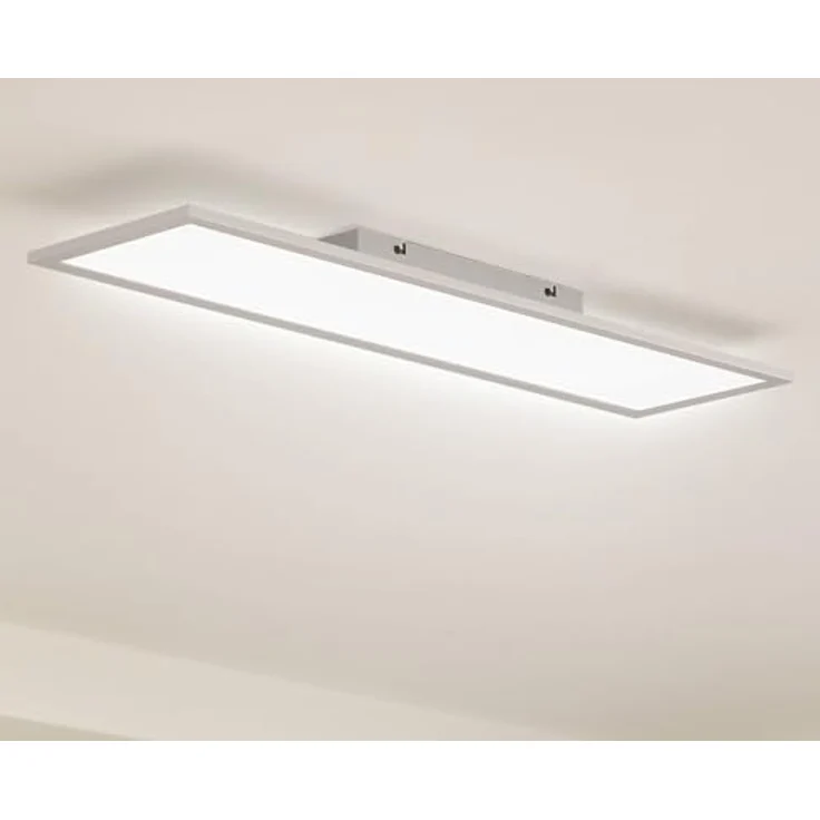 Lindby LED Deckenleuchte Enhife in Weiß (1 flammig) - Moderne Lampe für Arbeitszimmerleuchte – Bild 2