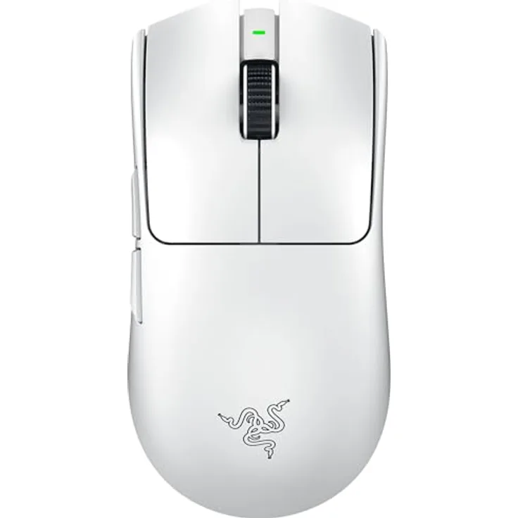Razer Viper V3 Pro - Ultraleichte kabellose Esports Gaming-Maus (8k Hz HyperPolling, 55g leichtes Design, Focus Pro Sensor 35K DPI, HyperSpeed Wireless, 95 Stunden Akkulaufzeit) Weiß