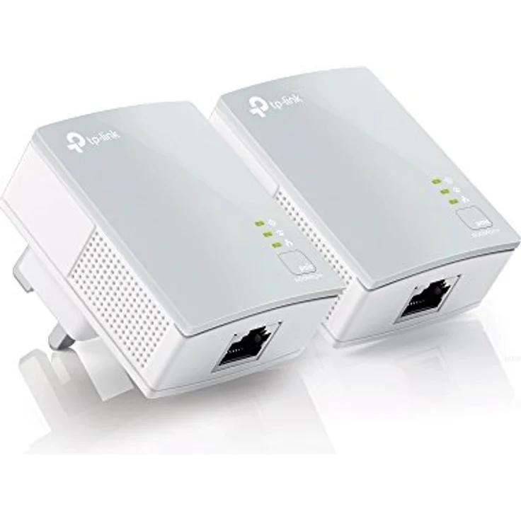 TP-Link Powerline AV600 Nano Adapter - Starter Kit - Bridge - HomePlug AV (HPAV) - an Wandsteckdose anschließbar (Packung mit 2) – Bild 3