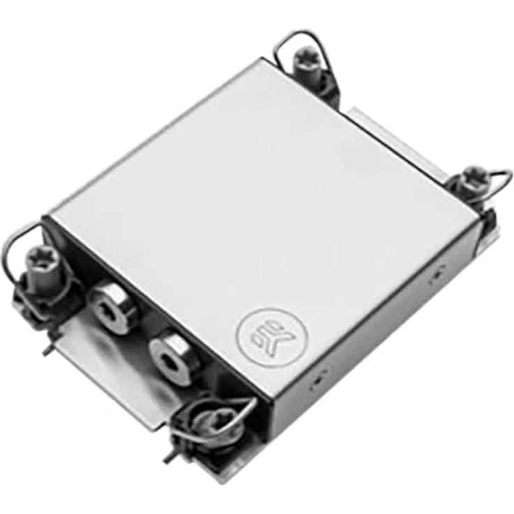 EKWB EK-Pro CPU WB 4677 Rack, Wasserkühler für Intel LGA 4677 Sockel, vernickeltes Kupfer und Acetal, Silber – Bild 2