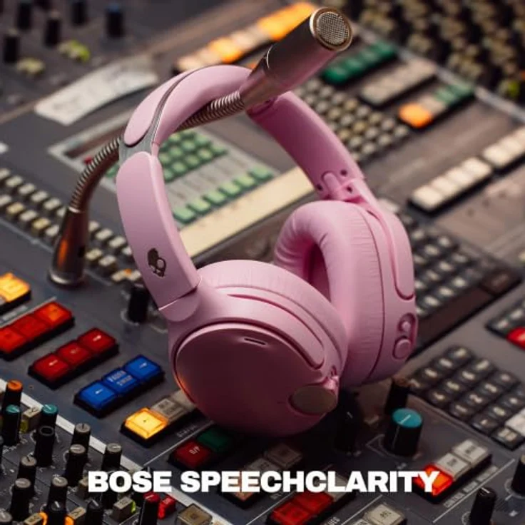 Skullcandy Crusher 1080 ANC, Kabellose Kopfhörer mit patentierter Crusher® Bass-Technologie, Pink – Bild 6