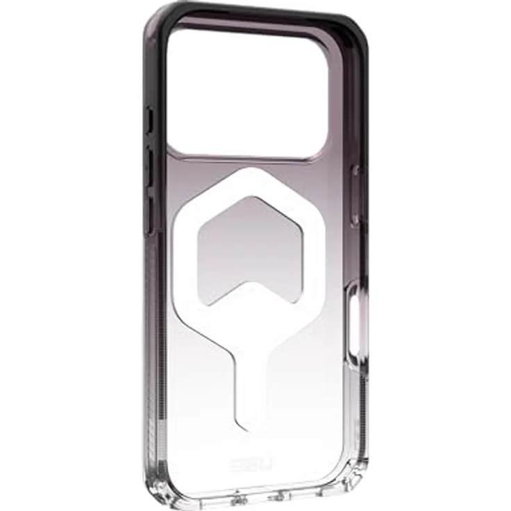 URBAN ARMOR GEAR Plyo MS Case für Apple iPhone 17 Pro, sturzfest mit Air-Soft Ecken, Wireless Charging, schwarz/transparent/Ombre – Bild 5