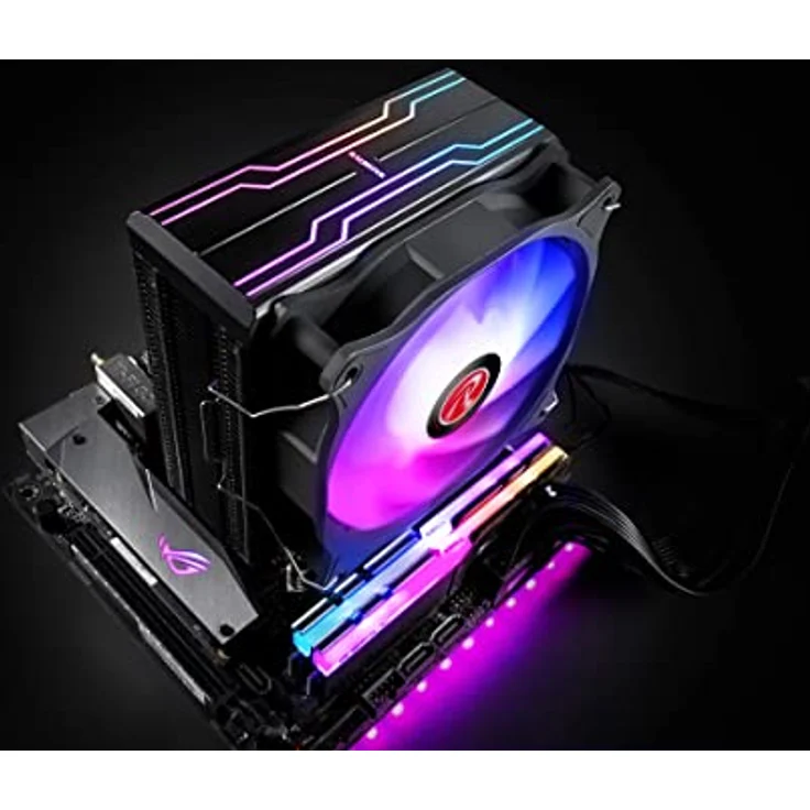 Raijintek CPU Kühler ELEOS 12 EVO RBW, Schwarz – Bild 4