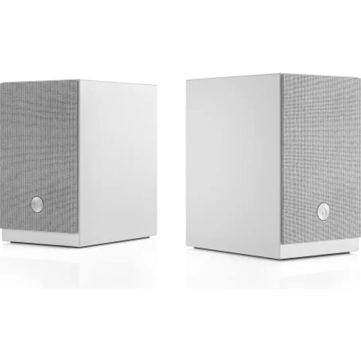 Audio Pro A28 - Kabellose Aktiv Multiroom Lautsprecher mit Bluetooth & WiFi - Stereo Speaker für Home Entertainment mit AirPlay 2, Chromecast, Spotify - Weiss – Bild 1