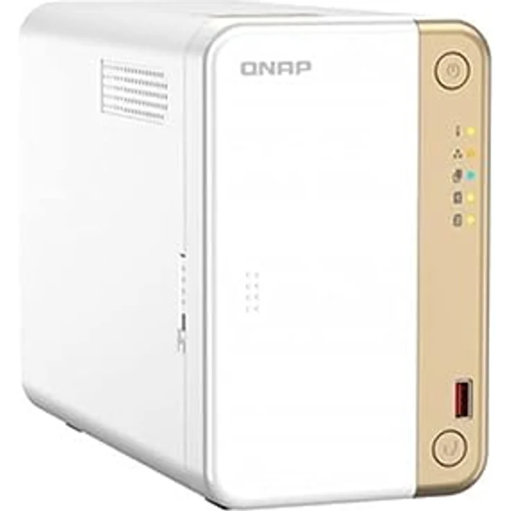 Qnap TS-262-4G | 2-Bay, 2 x M.2 Slots, 2.5GbE Desktop NAS, 2-Bay 4GB RAM – Bild 5