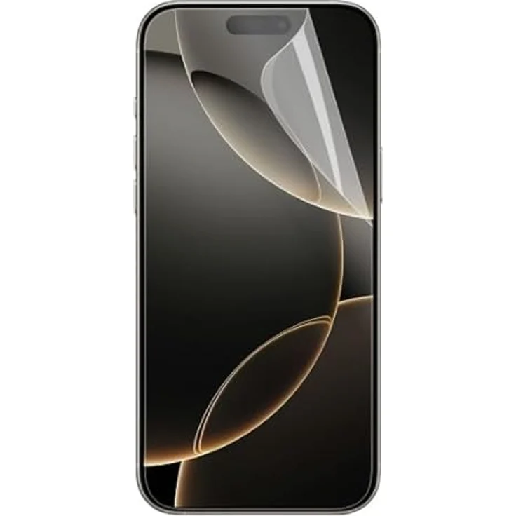 Mobilis Screen Protector Anti-Shock IK06, Klarer Displayschutz für iPhone 16 mit präziser Passform und blasenfreier Montage – Bild 1