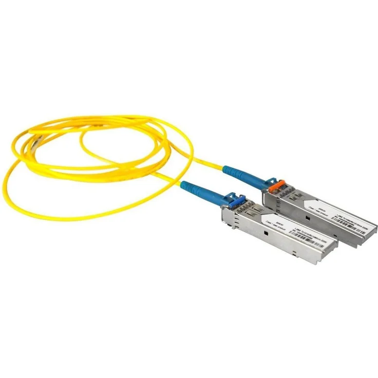 Televes Ekasfp1f, Transceiver Kit mit 2 SFP-Modulen, 1000 Base-X, LC-Stecker, 10 km Reichweite, Hot-plug-fähig, Single-Mode 9/125 µm