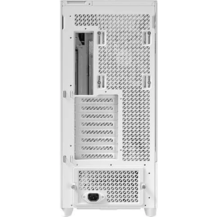 Antec Flux Pro PC-Gehäuse, Full-Tower E-ATX mit Tempered Glass, aluminium- und holzgerahmt, weiß, bis zu 3x 360mm Radiator Support – Bild 3