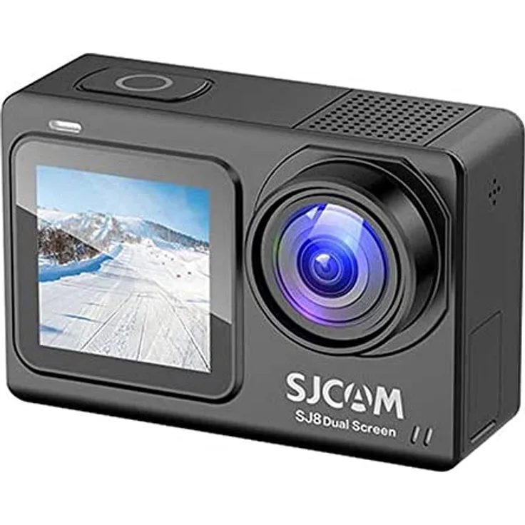 SJCAM SJ8 Dual Screen Action Kamera, 4K 30FPS, 12MP, wasserdicht bis 30m, WiFi, Nachtsicht, 5,9 cm Touchscreen