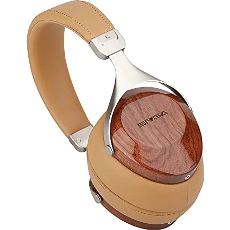 SIVGA SV021 Classic Holz geschlossen zurück verdrahtet Over-Ear Kopfhörer (Rosenholz) – Bild 3