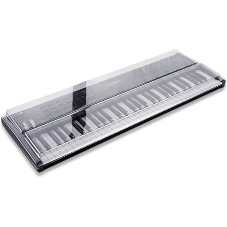 Decksaver Schutzhülle für Arturia Keylab 61 MK2 – Super-robuster Polycarbonat-Schutzdeckel in rauchklarer Farbe, hergestellt in Großbritannien – Bild 1