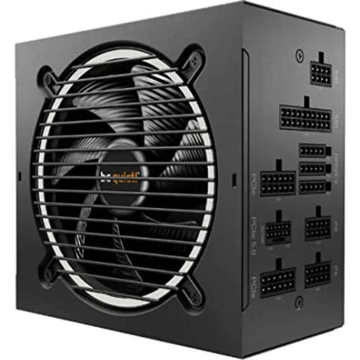 be quiet! Pure Power 12 M 1000W, ATX 3.0- und PCIe 5.0 kompatibel, 80 PLUS Gold, moduleres Netzteil, 12VHPWR-Kabel inkludiert, 120mm be quiet! Lüfter, BN345