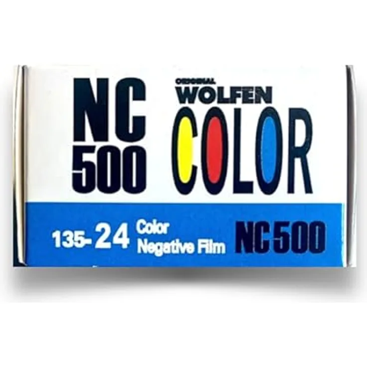 original WOLFEN (ORWO) NC500 Color Kleinbildfilm 400 ASA 24 Aufnahmen