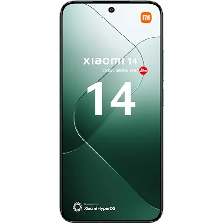 Xiaomi 14 Smartphone, 12+512GB Handy ohne Vertrag, 120Hz 6.36'' AMOLED Display, Leica Kamera, Snapdragon 8 Gen3, 4610mAh, 90W HyperCharge, Dual-SIM, Grün – Bild 3