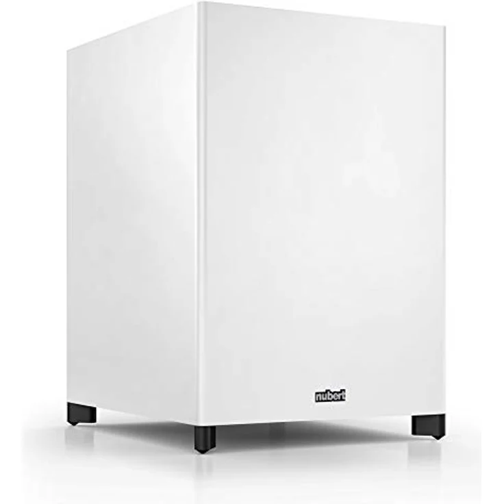 Nubert nuSub XW-1200 Wireless Subwoofer Weiß | Lautsprecher für Bass & Effekte | Downfiresubwoofer mit Aktiv-Technik | Surround & Action auf höchstem Niveau | LFE-Box mit 420 Watt | Tiefgang: 19 Hz – Bild 1