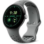 Google Pixel Watch 3 (45 mm) – Aluminiumgehäuse in Matte Hazel – Armband in Hazel – WLAN, Actua-Display, Personalisiertes Echtzeit-Coaching, Offline-Karten