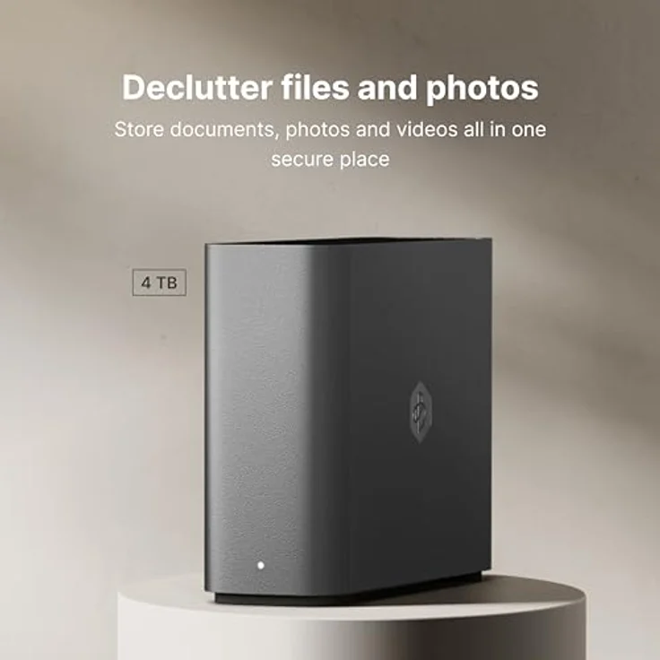 Synology BST151-4T, Data Backup Hub mit 4TB Speicherkapazität, Realtek RTD1619B Prozessor, Desktop-Bauform – Bild 3