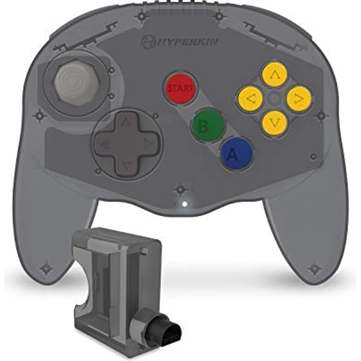 Hyperkin Admiral Premium Wireless Controller für Nintendo 64, ergonomisches Design, doppelter Z-Taste, Space Black – Bild 3