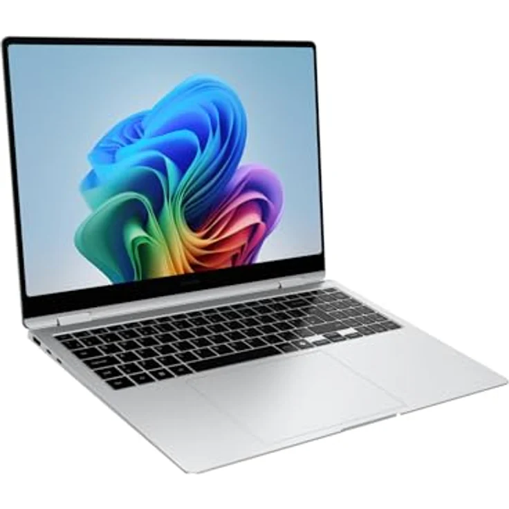 SAMSUNG Galaxy Book5 Pro 360, 16" AMOLED Touchscreen, Intel Core Ultra 7, 32GB RAM, 1000GB SSD, Windows 11, Silber – Bild 7