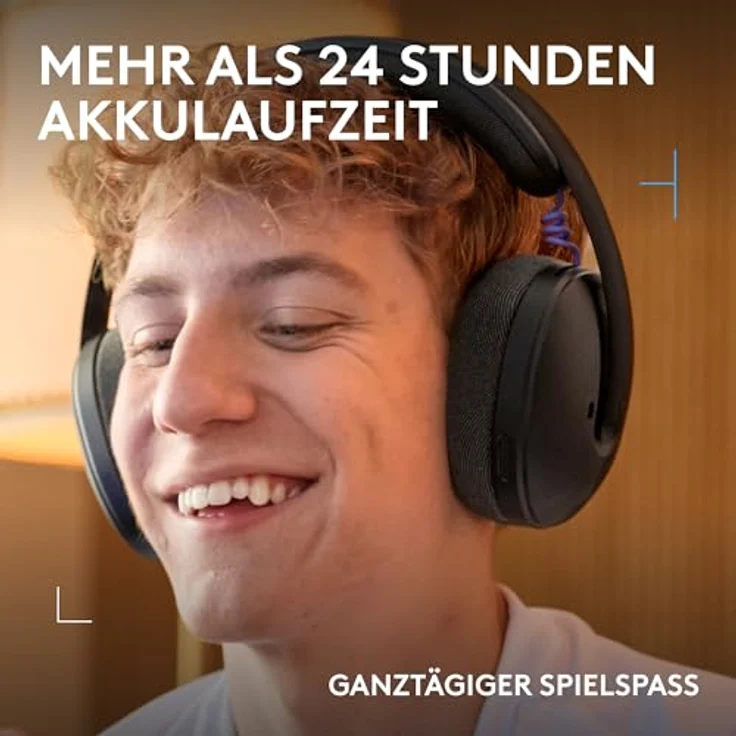 Logitech G325 (Kabellos), Gaming Headset, Schwarz – Bild 7