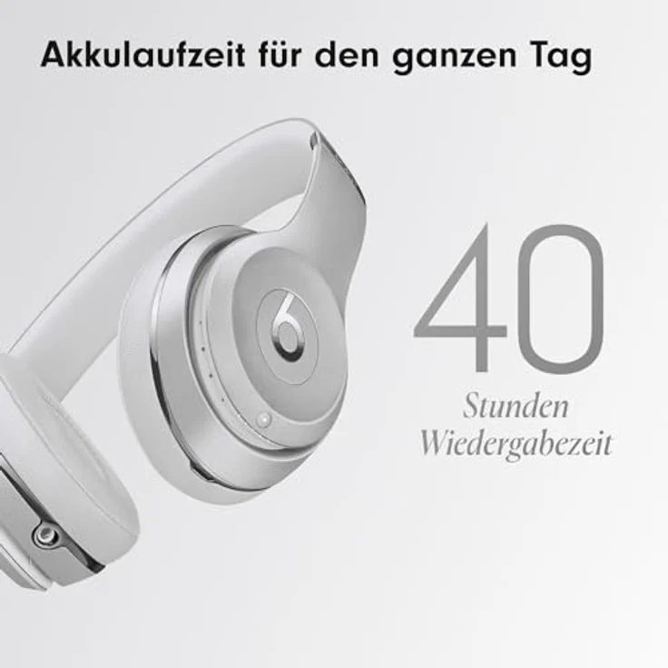 Beats Solo3 (keine Geräuschunterdrückung, 40 h, Kabellos), Kopfhörer, Silber – Bild 6