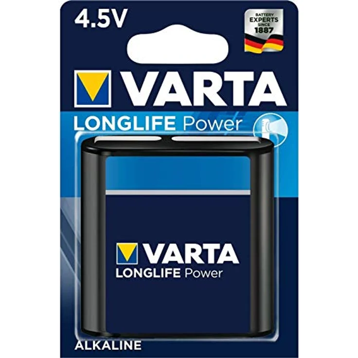 VARTA Longlife Power Batterie 4,5 V Block Alkaline Batterien 3LR12 - 1er Pack – Bild 2