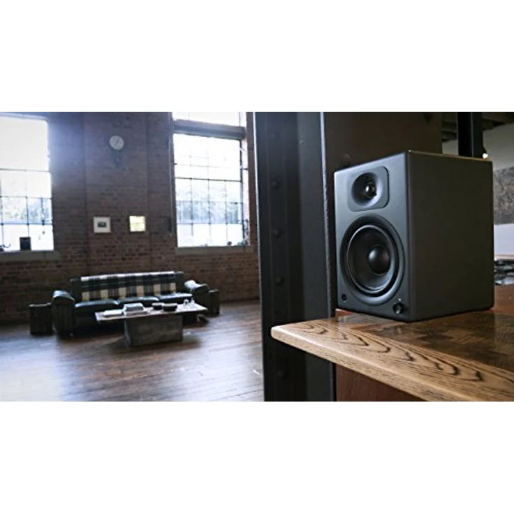 wavemaster TWO NEO stone gray Regallautsprecher-System (60 Watt) mit Bluetooth-Streaming, digitalen Anschlüssen und IR-Fernbedienung Aktiv-Boxen Nutzung für TV-Tablet-Smartphone, dunkelgrau (66364) Regallautsprecher - 60 Watt - schwarz – Bild 4