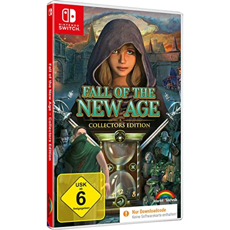 Markt + Technik FALL OF THE NEW AGE - Collectors Edition - Wimmelbild Abenteuer mit 50+ handgezeichneten Szenen, 3 Schwierigkeitsgraden, Nintendo Switch – Bild 1