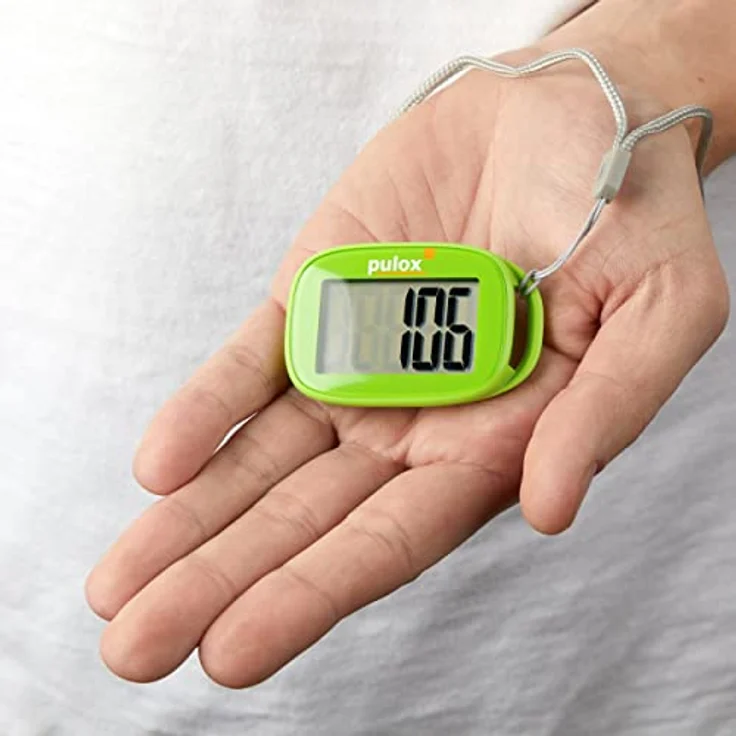 PULOX Pulox Pedometer PS-100 - Einfacher und präziser Schrittzähler mit 3D-Sensor in Grün – Bild 4