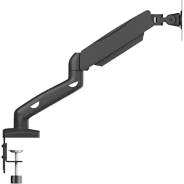 Icy Box IB-MS204-T, Doppelmonitor-Schwenkarm für Monitore bis 32", ergonomische Höhenverstellung, grau – Bild 3