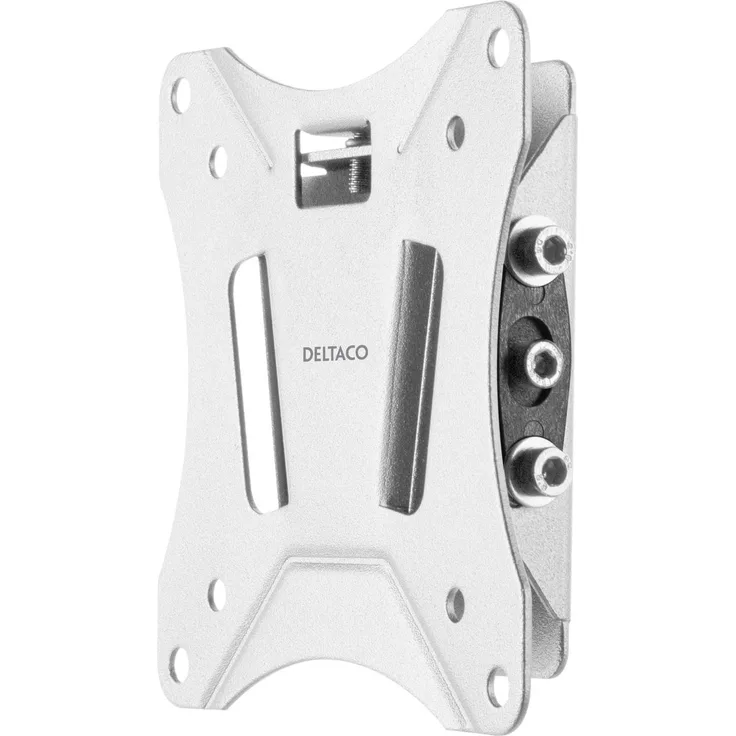 Deltaco ARM-0510, Passive Halterung für Tablets/UMPCs, Indoor Wandmontage für Geräte von 15-32 Zoll, VESA 100x100 mm, Neigungswinkel -12° bis 3°