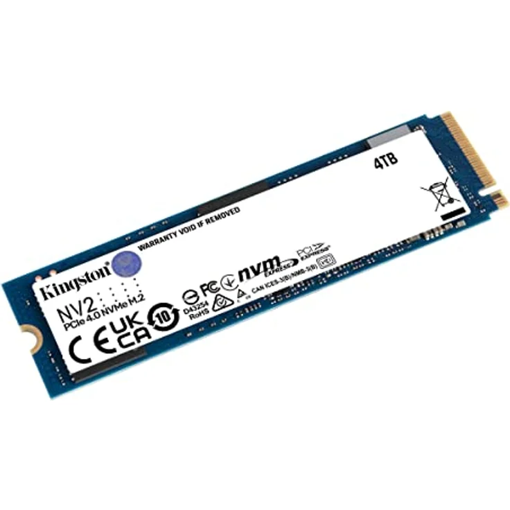 Kingston NV2 NVMe PCIe 4.0 SSD 4000G M.2 2280 - SNV2S/4000G – Bild 1